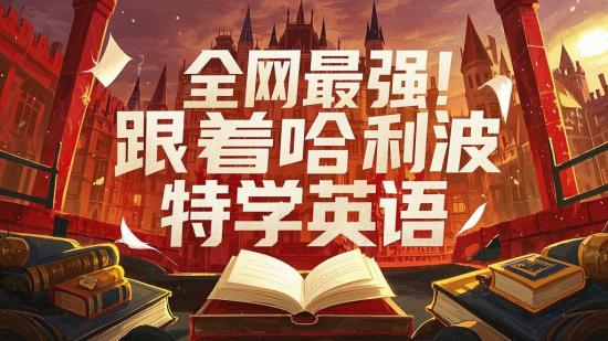 全网最强！跟着哈利波特学英语