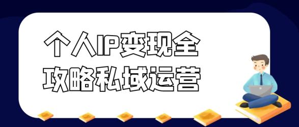 个人IP变现全攻略私域运营【】