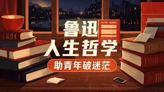 鲁迅人生哲学，助青年破迷茫