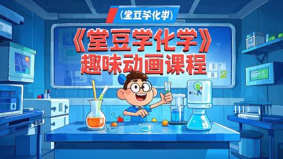 《堂豆学化学》趣味动画课程