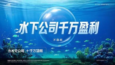 水下公司千万盈利