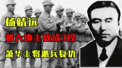 [视]1938年，军区司令被大地主砍成3段，萧华上将震怒：派兵复仇！-原创解说文案
