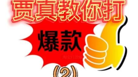 贾真淘系爆款陪跑营2.0-课程-网盘资源分享