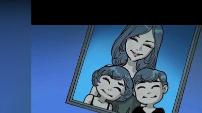 母亲交男友后虐待小美，大黄消失，小美进厨房惊见可怕画面 .无声惊恐漫画