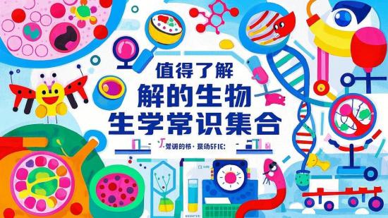 值得了解的生物学常识集合
