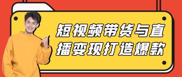 短视频带货与直播变现打造爆款【】