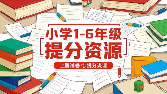 小学1-6年级上册试卷提分资源