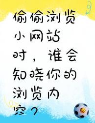 偷偷浏览小网站？这些都可能知道你的浏览内容！