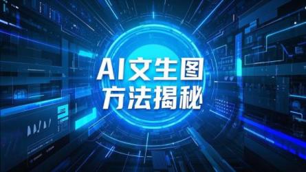 AI文生图方法揭秘