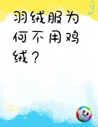 羽绒服冷知识鸡绒输给鸭鹅绒的大真相！