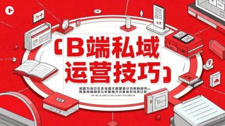 B端私域运营技巧；探秘B端私域流量；细说B端私域运营