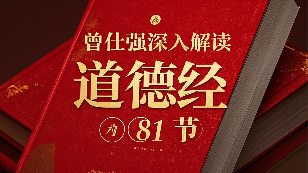 曾仕强深入解读道德经81节