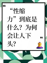 “性缩力”是什么？为何如此下头？