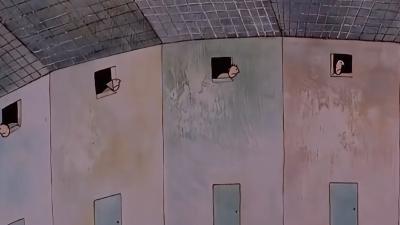 《和谐表象下的村庄：人性窥探、罪恶与逃亡的荒诞故事 》 .讽刺人性的动画短片