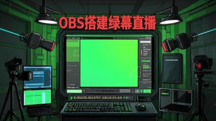 OBS搭建绿幕直播