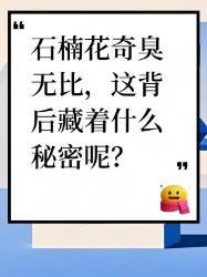 石楠花奇臭无比？背后的秘密大揭秘