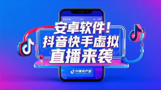 安卓软件！抖音快手虚拟直播来袭