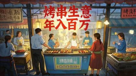 烤串生意年入百万