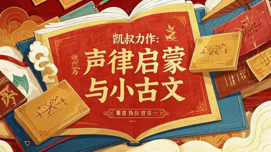 凯叔力作：声律启蒙与小古文