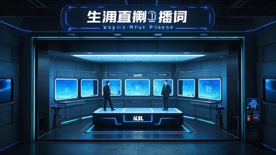 室内虚拟直播间背景jpg素材