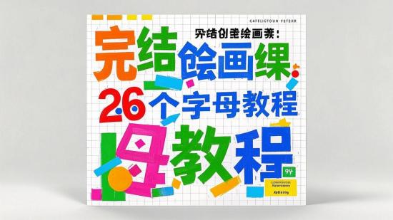 完结创意绘画课：26 个字母教程