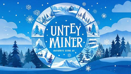 冬日多元风景自媒体短视频素材