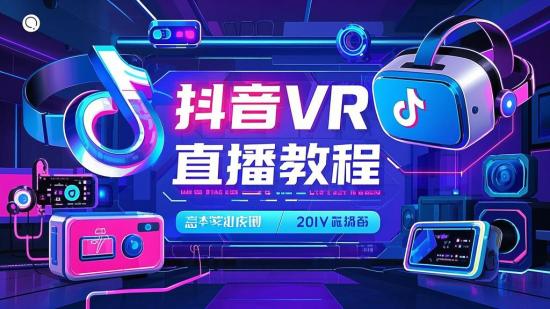 抖音VR直播教程及素材大公开