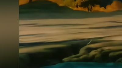 山巅水滴成泉动物安居，巨石打破平静，水滴历经艰辛终胜巨石 .水滴石穿
