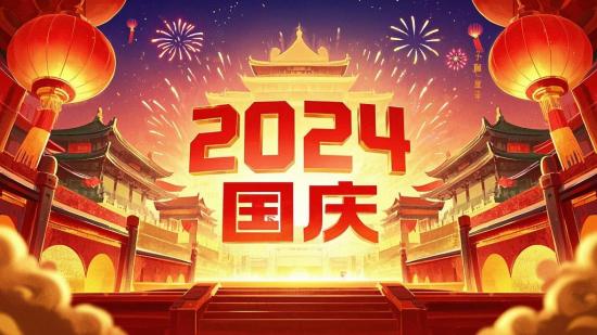 2024国庆PSD活动设计素材
