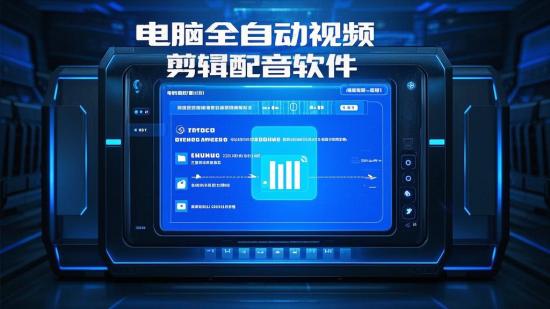 电脑全自动视频剪辑配音软件