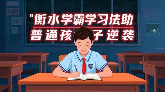 衡水学霸学习法助普通孩子逆袭