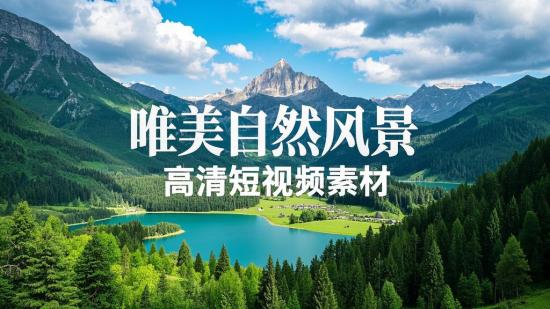 唯美自然风景高清短视频素材