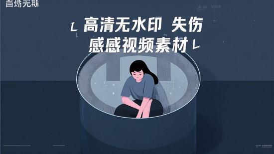 高清无水印失恋伤感视频素材