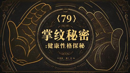 【79】掌纹秘密：健康性格探秘