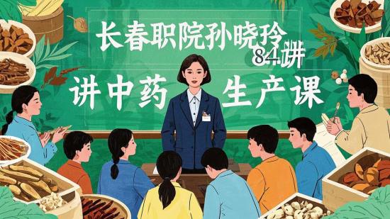 长春职院孙晓玲84讲中药生产课