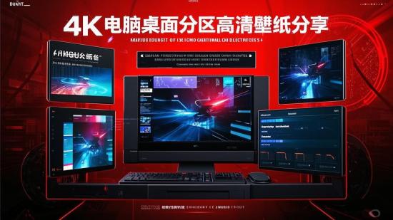 4K电脑桌面分区高清壁纸分享