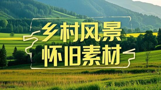 高清JPG 乡村风景怀旧素材