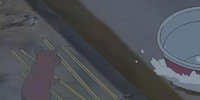 三只老鼠历经波折寻巢，途中历经诸多奇遇，最终却倒在雪地未能抵达    .川之光