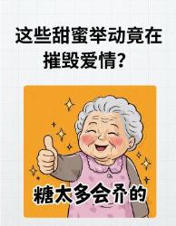 警惕！这些甜蜜举动正在杀死爱情？恋爱避坑指南