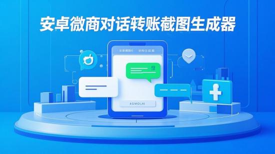 安卓微商对话转账截图生成器