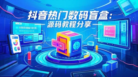 抖音热门数码盲盒：源码教程分享