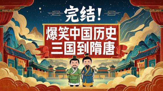 完结！爆笑中国历史之三国到隋唐