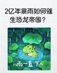 亿年暴雨浇出恐龙帝国！教科书不说的史前秘闻