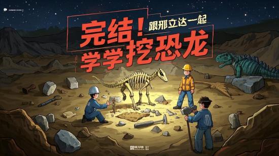 完结！跟邢立达一起学挖恐龙