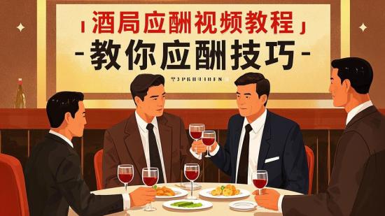 酒局应酬视频教程，教你应酬技巧