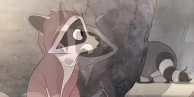 小浣熊渴望探索世界屡受阻，险遇狼后与妈妈化解矛盾终获成长 .小浣熊治愈动画片