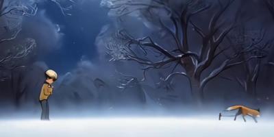 冰天雪地中男孩迷路，鼹鼠狐狸白马相伴助其寻家后他选择留下 .男孩鼹鼠狐狸和马