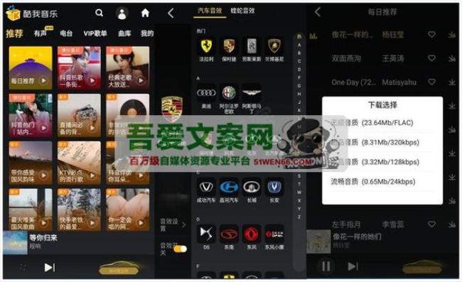 酷我音乐车机版_V11.1.4.1 高级版[原创资源]