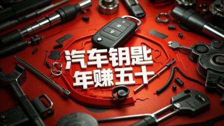 汽车钥匙年赚五十