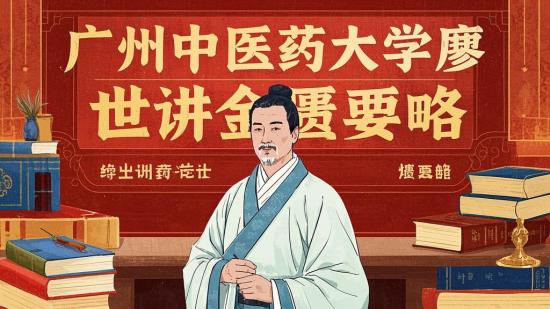 广州中医药大学廖世煌讲金匮要略